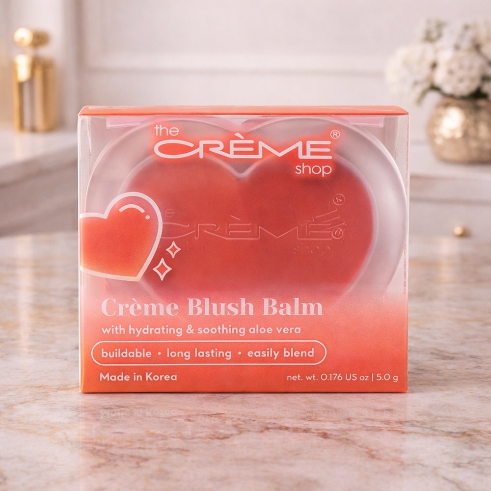 The Crème Shop Blush Balm – Love Struck - Korean Skincare New in Box